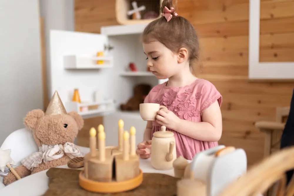 Wooden toys are an eco-conscious choice for parents concerned about the environment. They are typically made from renewable materials, such as sustainably sourced wood, and often utilize non-toxic paints or finishes.